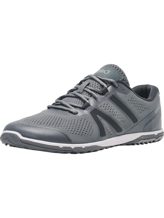 Xero Men\'s Steel Gray Rubber Lightweight Lace Up Running Classy Athletic Shoes main image 5